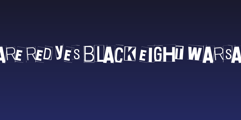 White Square Red Yes Black Eight Warsaw Warsaw Social Header