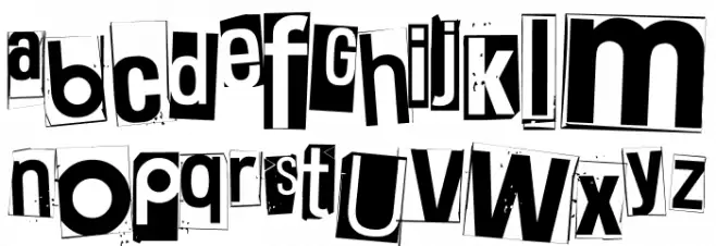 White Square Red Yes Black Eight Warsaw Warsaw Font LOWERCASE