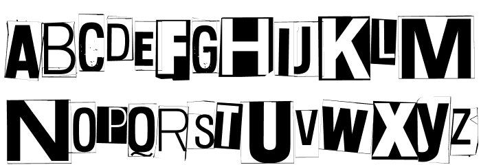 White Square Red Yes Black Eight Font UPPERCASE