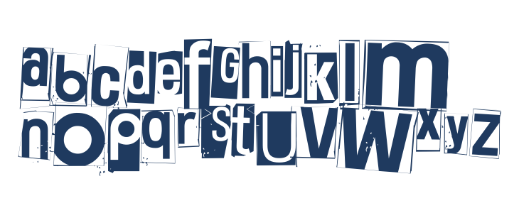 White Square Red Yes Black Eight Lowercase