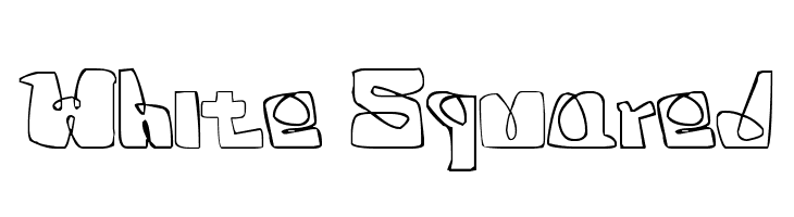 White Squared  Free Fonts Download