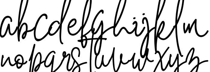 White Star Personal Use Font LOWERCASE