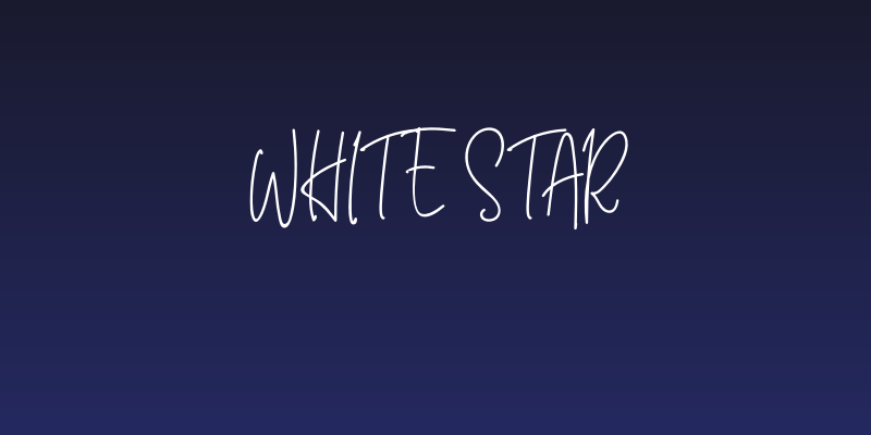 White Star Social Header