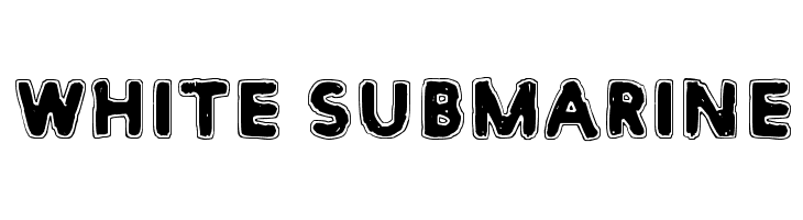 White Submarine Font
