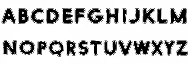White Submarine Шрифта ВЕРХНИЙ