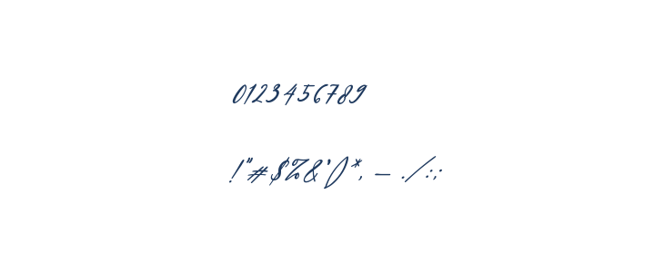 White Systemattic Italic Other Characters
