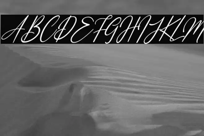 White Systemattic Italic Font examples