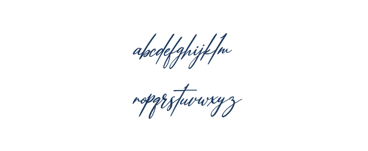 White Systemattic Italic Lowercase
