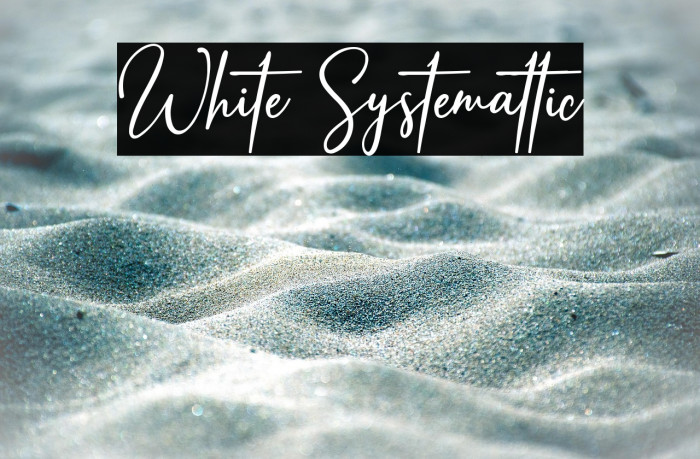 White Systemattic Example 1