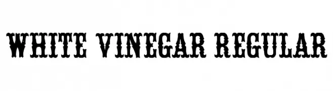 White Vinegar Regular  baixar fontes gratis