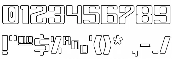 White Wolf Font OTHER CHARS