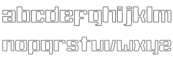 White Wolf Font LOWERCASE