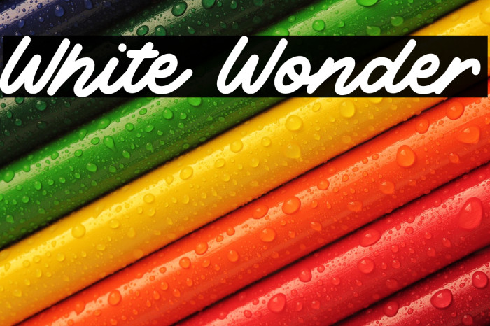 White Wonder Example 1