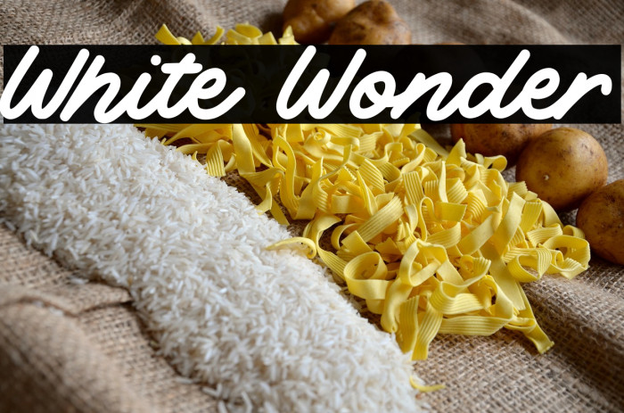 White Wonder Example 2