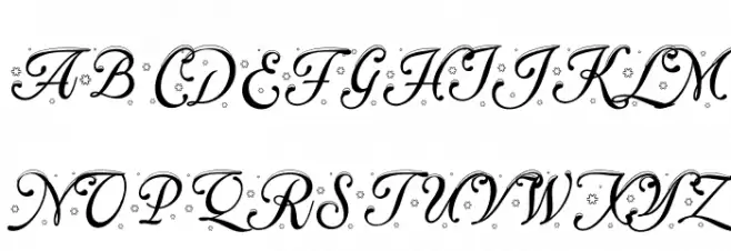 White Xmas PERSONAL USE Regular Schriftart Groß