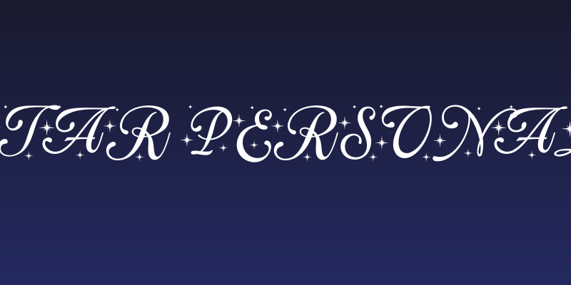 White Xmas Star PERSONAL USE Regular Social Header