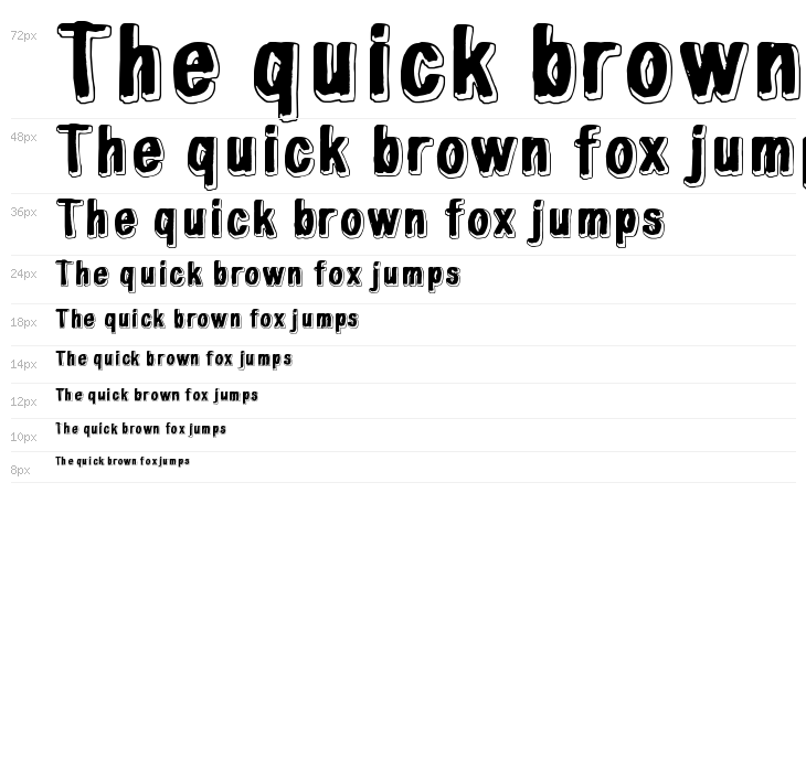 White light, black line Waterfall