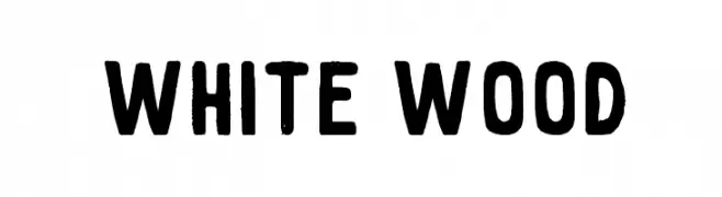 White wood  Fuentes Gratis Descargar