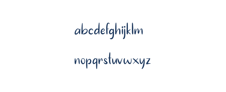 WhiteAmour-SanSerif Lowercase