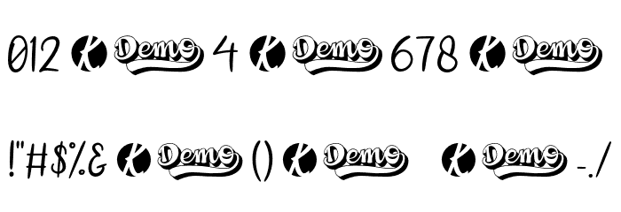 WhiteAmour-Script Font OTHER CHARS