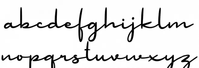 WhiteAmour-Script Fuentes MINÚSCULAS