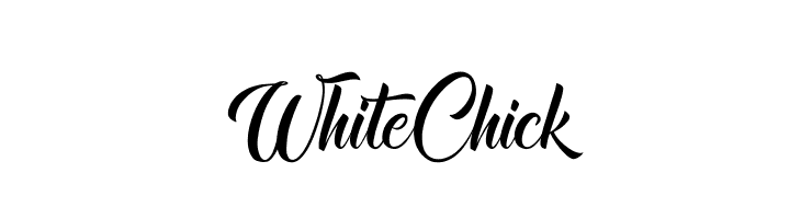 WhiteChick  नि: शुल्क फ़ॉन्ट्स डाउनलोड