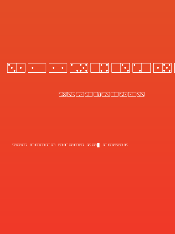 WhiteDominoes Poster