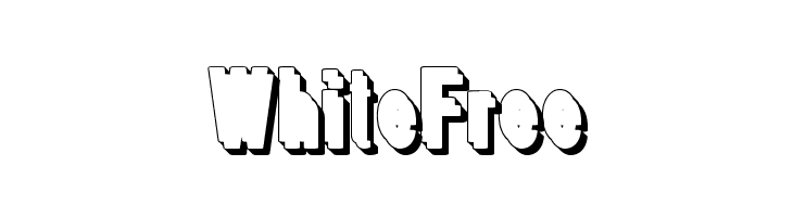 WhiteFree Font