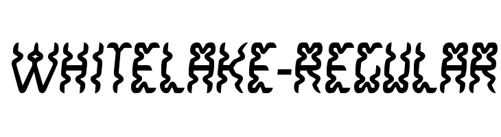 WhiteLake-Regular Font