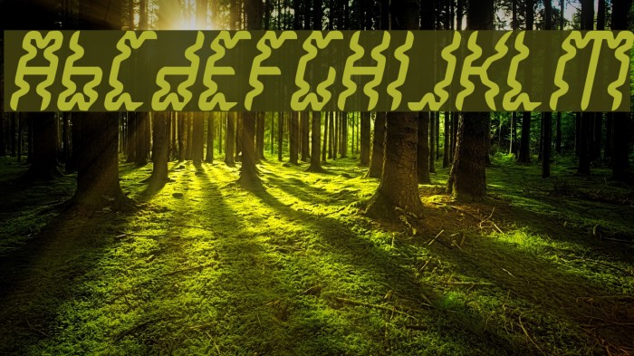 WhiteLake Font examples