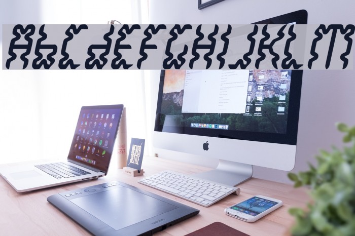 WhiteLake Font examples