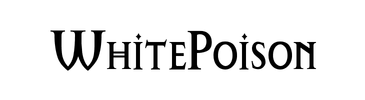 WhitePoison Caratteri