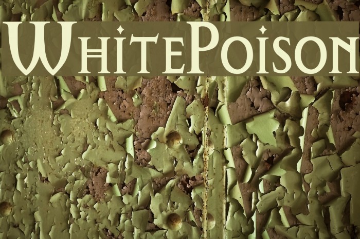 WhitePoison Caratteri examples