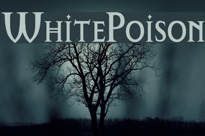 WhitePoison Caratteri examples