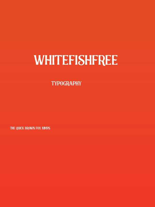 WhitefishFREE Poster