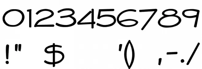 Whitehall Font OTHER CHARS