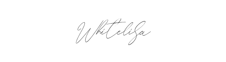 Whitelisa  フリーフォントのダウンロード