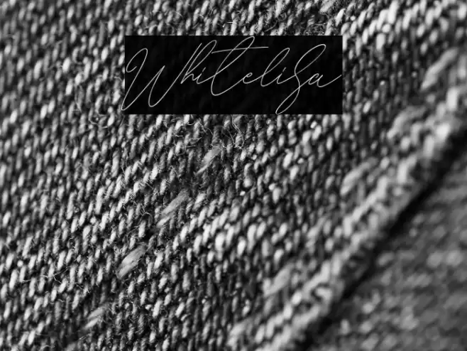 Whitelisa Fonte examples