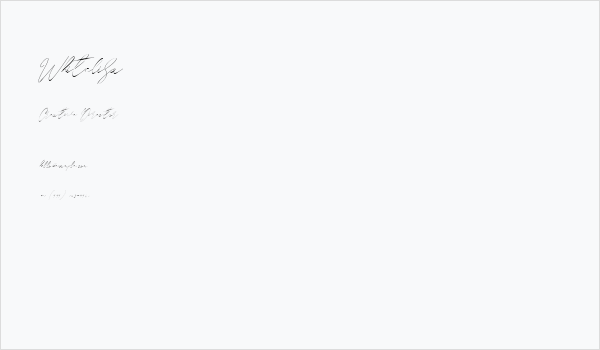 Whitelisa Business Card