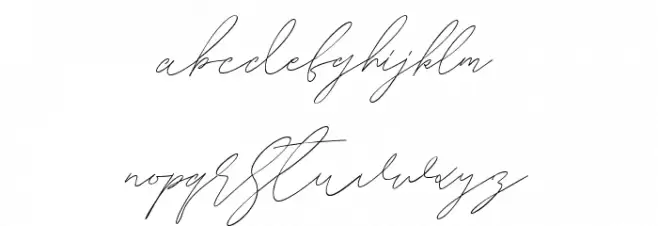 Whitelisa خط أحرف صغيرة