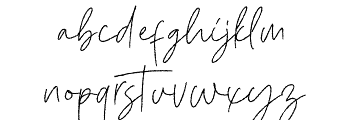 Whiteside DEMO Font LOWERCASE