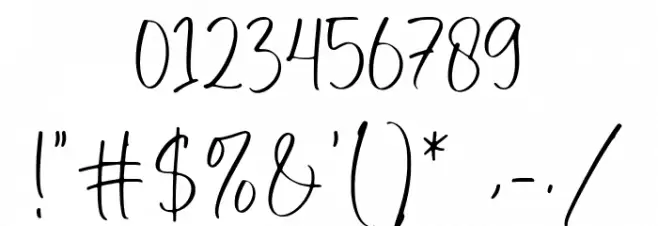 Whitestar Font OTHER CHARS