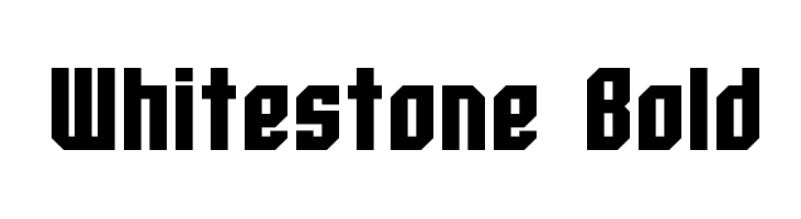 Whitestone Bold Font