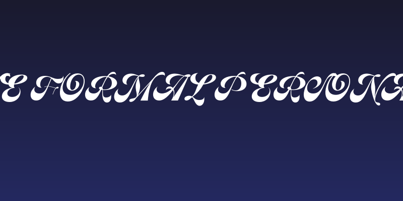 Whitestone Formal PERSONAL Regular Social Header