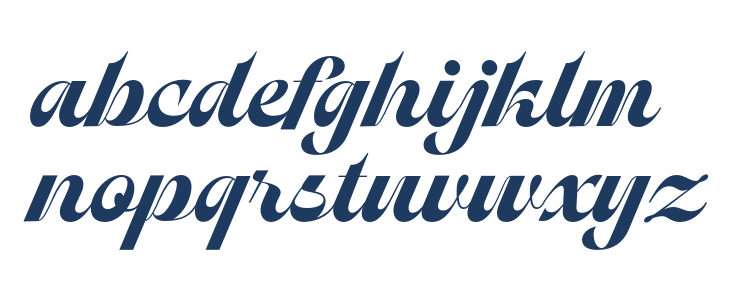 Whitestone Formal PERSONAL Regular Lowercase
