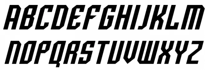 Whitestone Italic Fonte MAIÚSCULAS