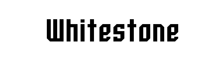 Whitestone  नि: शुल्क फ़ॉन्ट्स डाउनलोड