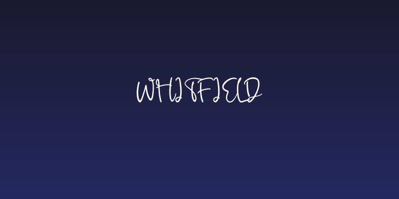 Whitfield Social Header