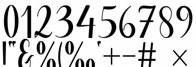 Whitney Font OTHER CHARS