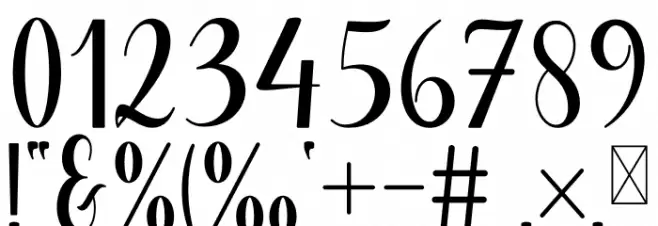 Whitney Font OTHER CHARS